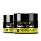 De-Tan Cream - Tan Removal for Men - Set of 2