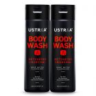 Body Wash for Men - Activated Charcoal - 250 ml - Set of 2