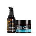 Bright Skin Combo - Vitamin C Face Serum 30 ml & Night Cream with Niacinamide 50 g