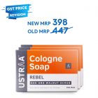Rebel Cologne Soap - Pack of 3