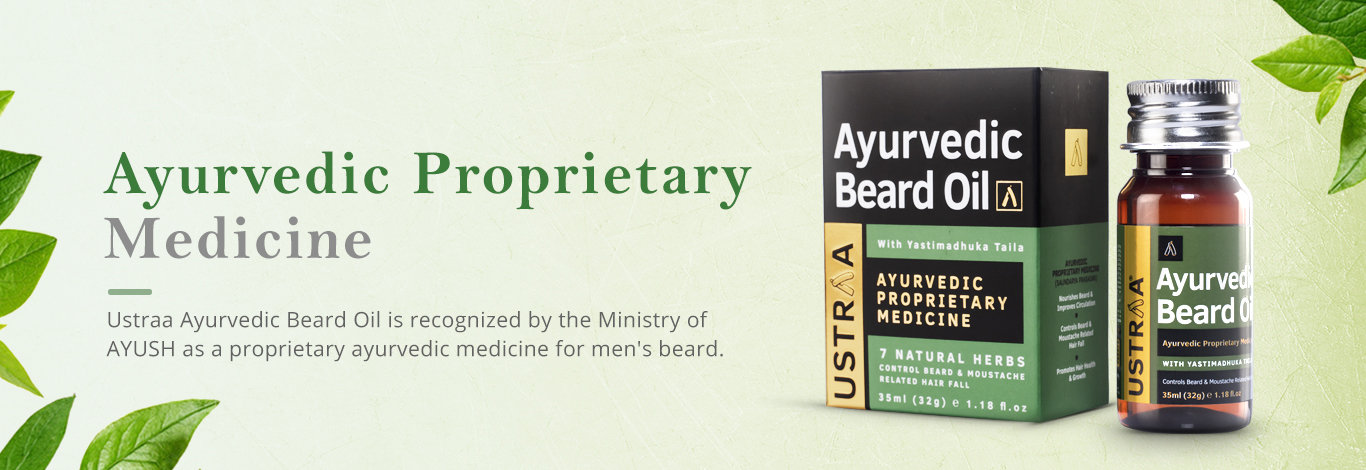 Benefits of Ayurvedic beard Oil - 35ml (Set Of 3)