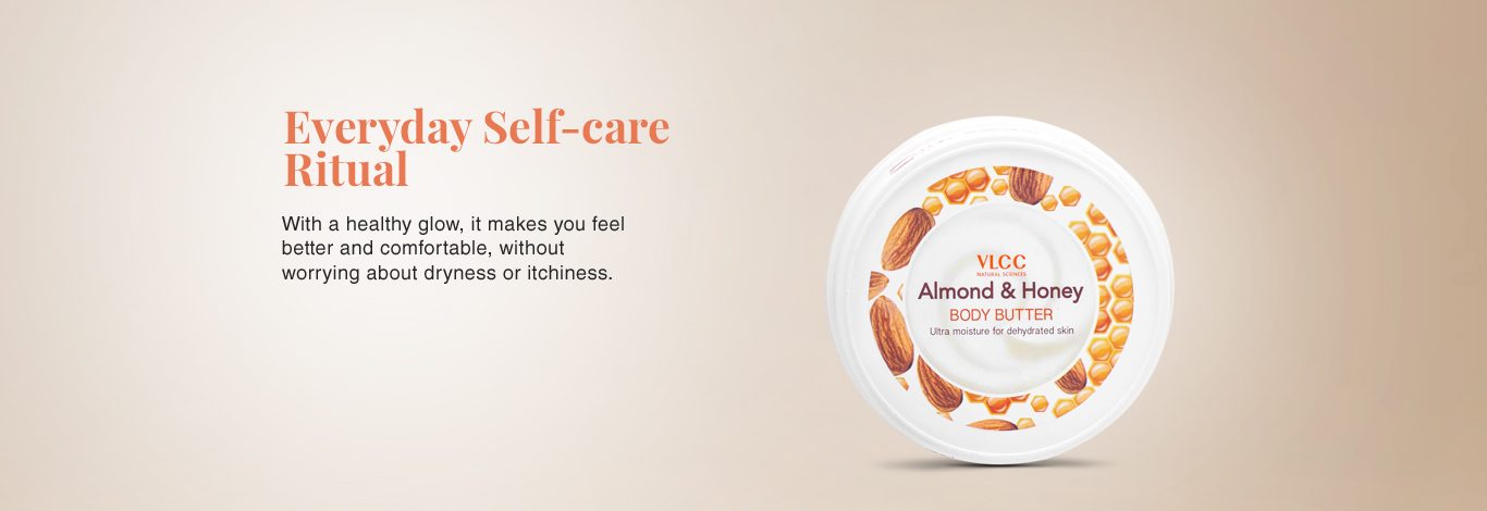 Benefits of VLCC Almond & Honey Body Butter - 200 g