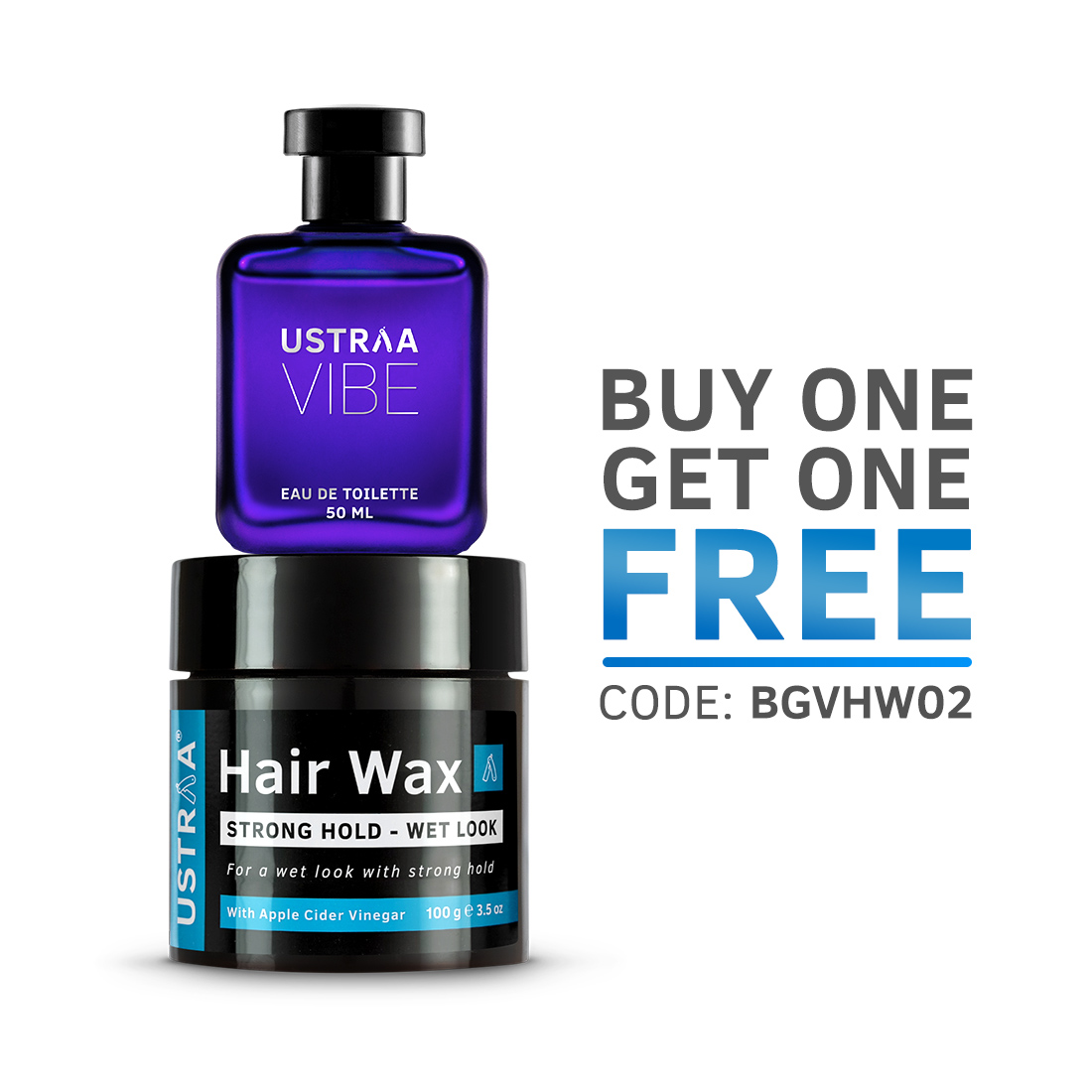 Captivated the senses with Vibe EDT & Get Strong Hold with Hair Wax