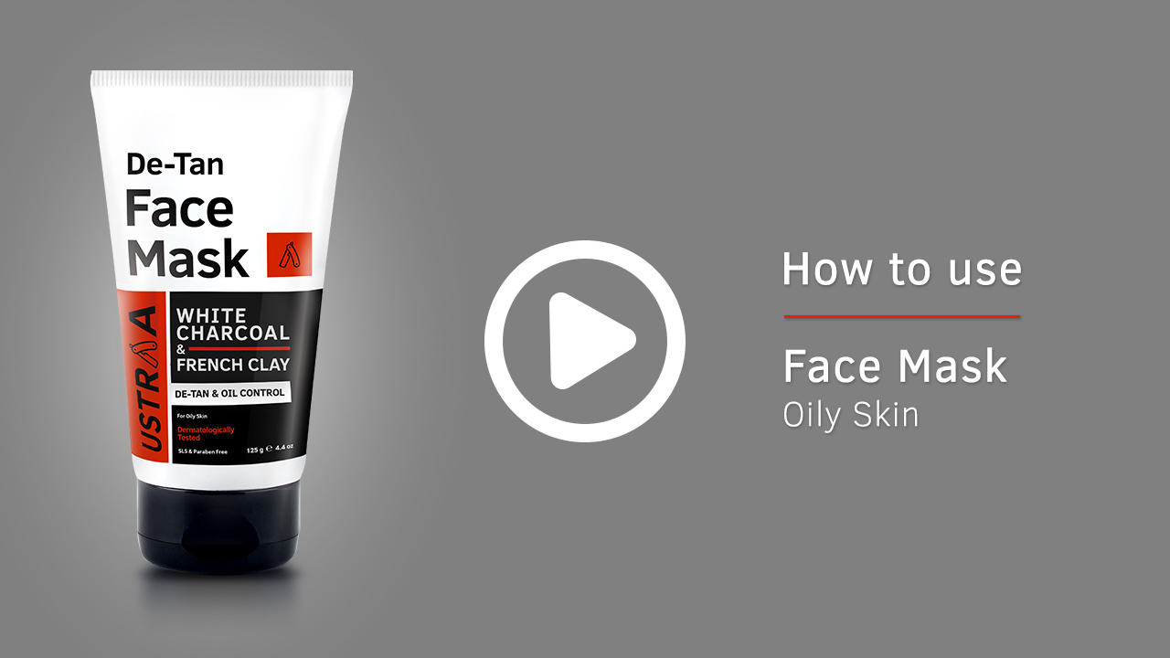 How To Use USTRAA Face Mask | De-Tans and Brightens Skin Tone | USTRAA