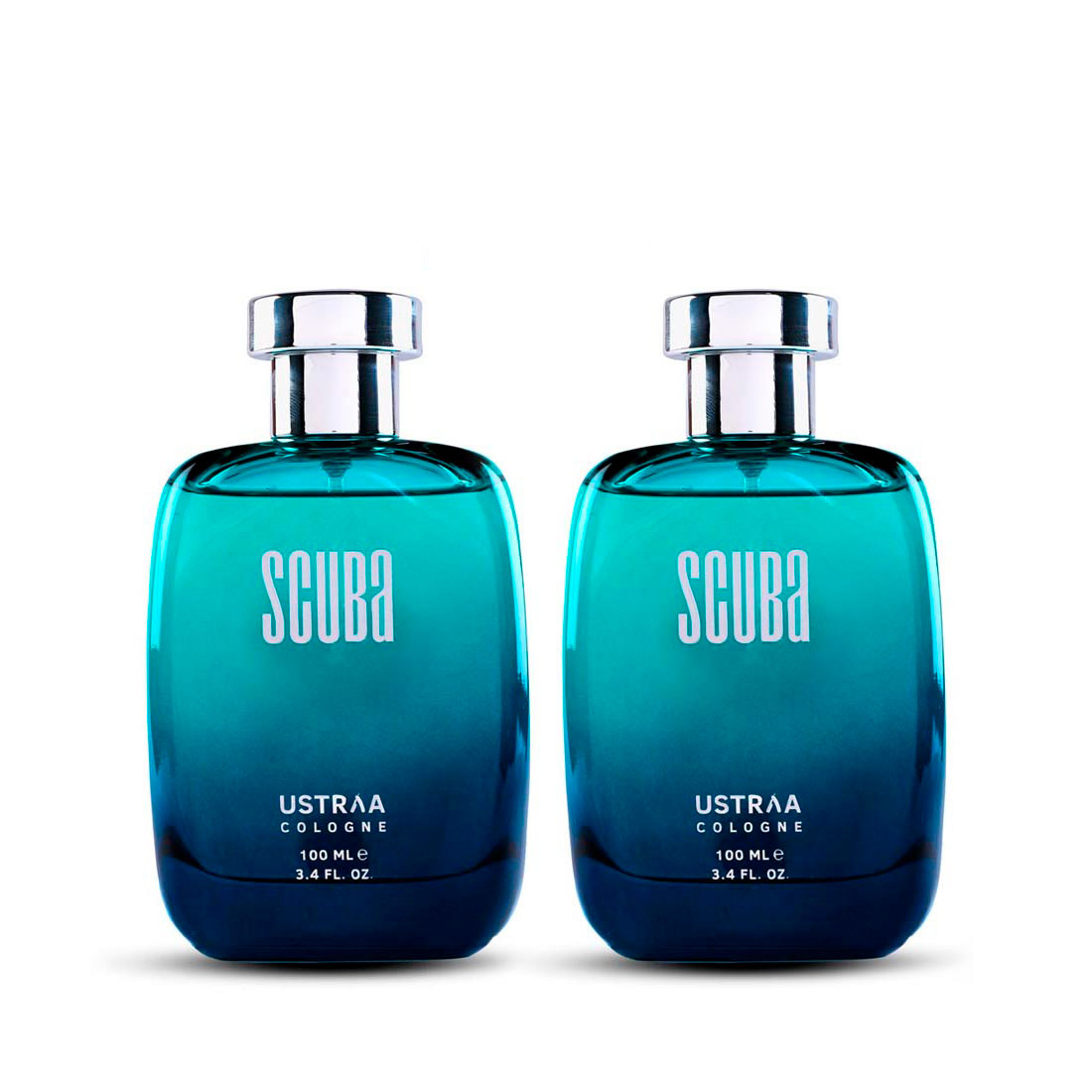 Ustraa Fragrance Gift Box For Men: Cologne Set of 2- Scuba (100ml)