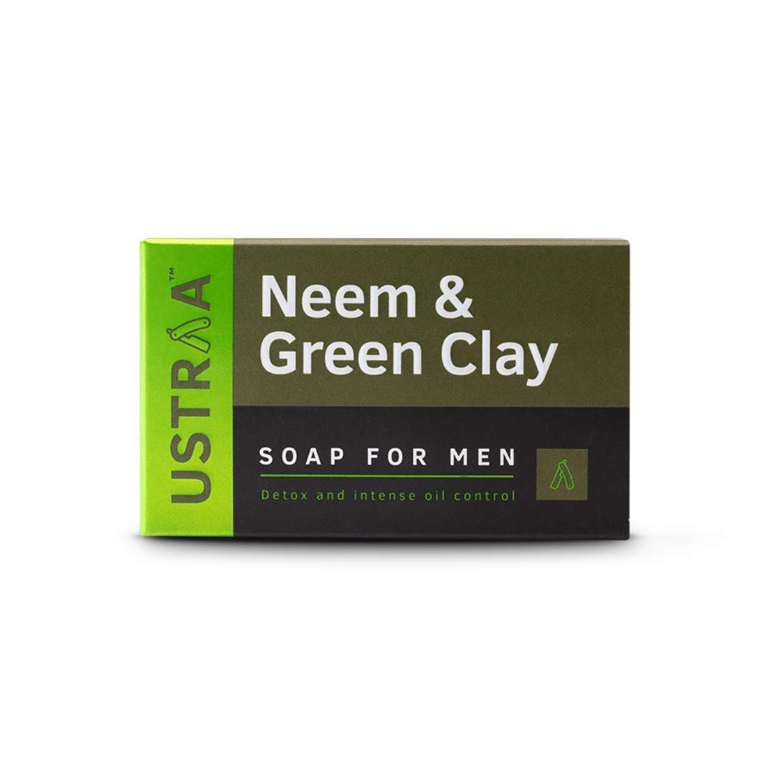 Best Deodorising Soap For Men - With Neem & Green Clay - Fights Germs With Anti Bacterial Properties