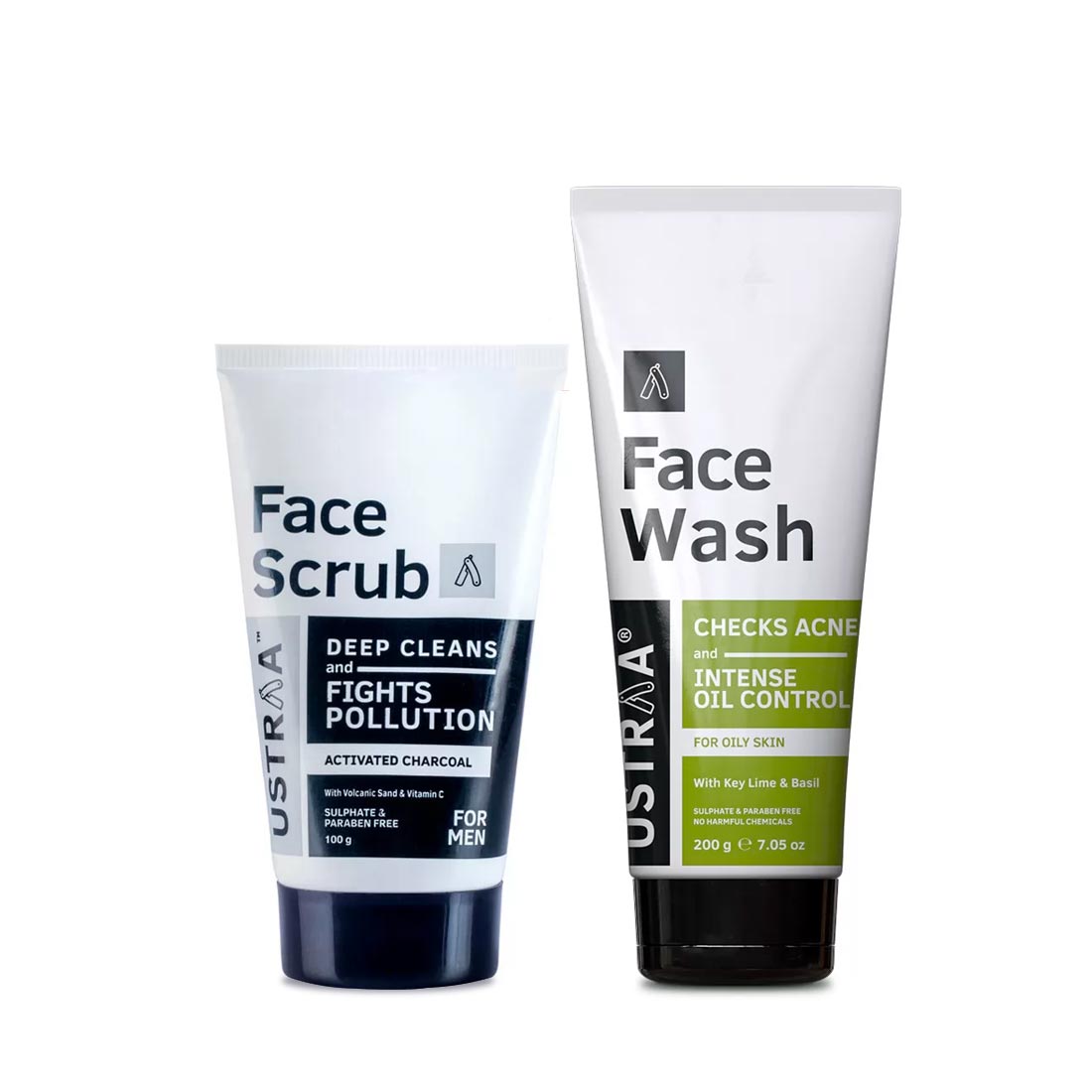 Activated Charcoal Face Scrub & Face Wash for Oily Skin