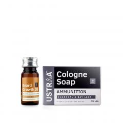 ammunition cologne beard soap growth oil