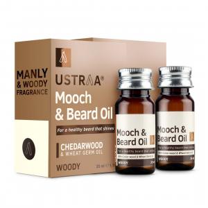 Beard & Mooch Oil (Woody) - Set of 2