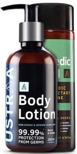 Body Lotion Germ Free & Ayurvedic Hair Oil