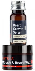 Beard Growth Serum and Beard and Mooch Styling Wax