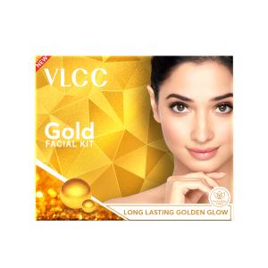 VLCC Gold Facial Kit - Nourish and Rejuvenate Your Skin with Pure Gold