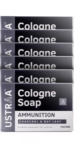 Ammunition Cologne Soap - Pack of 6