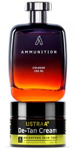 Ammunition Cologne - Perfume for Men & De-Tan Cream - for Tan Removal