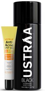 Anti Acne Spot Gel & Black Deodorant