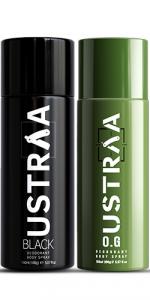 O.G Deodorant & Black Deodorant Body Spray Combo