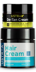De-Tan Cream - for Tan Removal & Hair Cream Daily Use