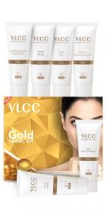 VLCC Gold Facial Kit For Luminous & Radiant Complexion - 60 g