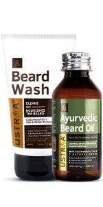 Ayurvedic Beard Oil & Beard Wash Woody