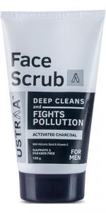 Activated Charcoal Face Scrub For Men- 100g