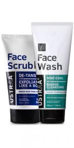Face Wash - Dry to Normal Skin & Face Scrub