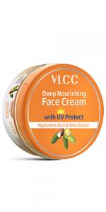 VLCC Deep Nourishing Face Cream With UV Protect - 200g