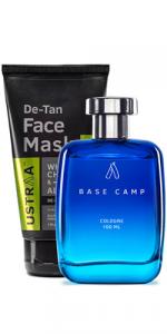 Face Mask - Dry Skin & Base Camp Cologne - 100 ml - Perfume for Men