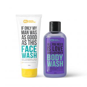Face Wash - Dry Skin & Body Wash - Lavender & Vetiver