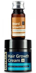 Hair Growth Cream & Beard Growth Oil