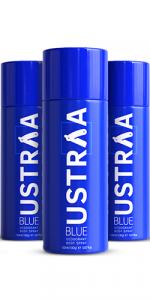 BLUE Deodorant Body Spray, 150 ml- Set of 3