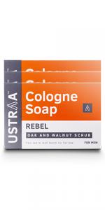 Rebel Cologne Soap - Pack of 3