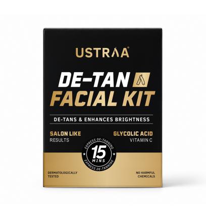 De-Tan Facial Kit For Men with Glycolic Acid & Vitamin C - 40 g