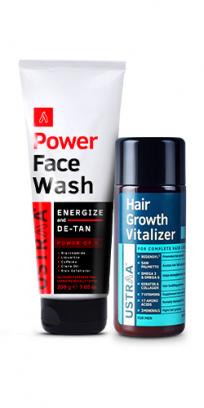 Power Face Wash Energize & Hair Growth Vitalizer