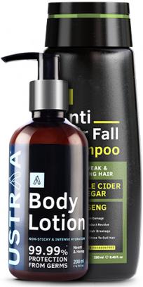Body Lotion Germ Free & Anti Hair Fall Shampoo