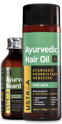 Ayurvedic Beard Oil & Ayurvedic Hair oil
