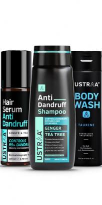 Anti Dandruff Hair Serum, Anti Dandruff Shampoo & Body Wash Taurine