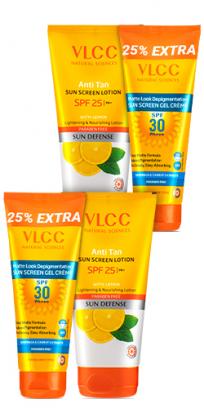 VLCC Anti Tan Sun Screen Lotion SPF 25 & Matte Look SPF 30 PA ++ Sunscreen