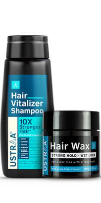 Hair Vitalizer Shampoo & Hair Wax Wet Look