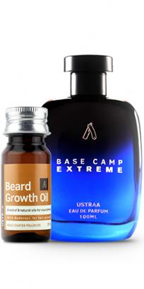 Base Camp Extreme EDP - Perfume for Men & Beard Growth Oil