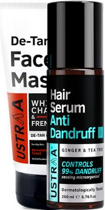 Anti Dandruff Serum & Face Mask Oily Skin