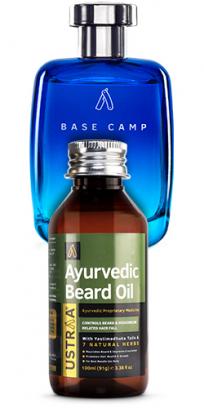 Ayurvedic Beard Oil & Base Camp Cologne - 100 ml - Perfume for Men