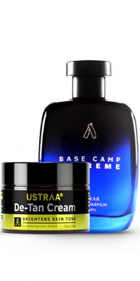  Base Camp Extreme EDP - Perfume for Men & De-Tan Face Cream
