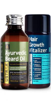 Ayurvedic Beard Oil & Hair Growth Vitalizer