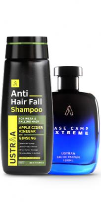  Base Camp Extreme EDP - Perfume for Men & Anti Hair Fall Shampoo
