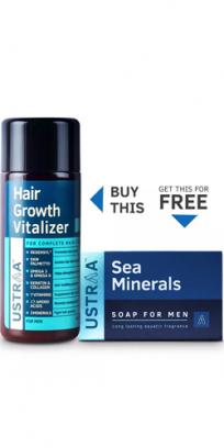 Hair Growth Vitalizer & Sea Minerals Soap