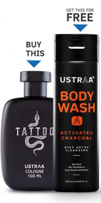 Tattoo Cologne (Get Activated Charcoal Body Wash Free)