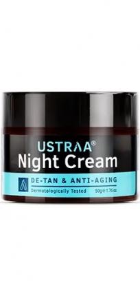 Night Cream - De-tan and Anti-aging - 50g