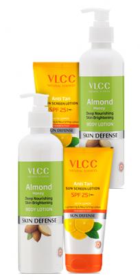 VLCC Anti Tan Sun Screen Lotion SPF 25 & Almond Honey Skin Brightening Body Lotion