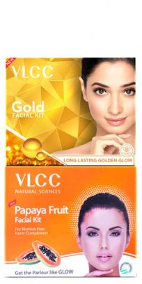 VLCC Papaya Fruit & Gold Facial Kit