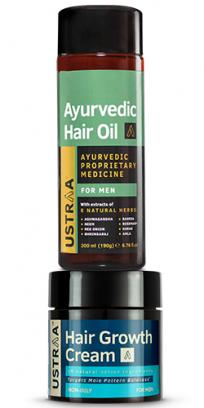 Ayurvedic Hair Oil & Hair Growth Cream